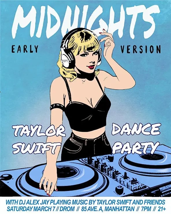 Midnights - Taylor Swift Dance Party - Early Version 1