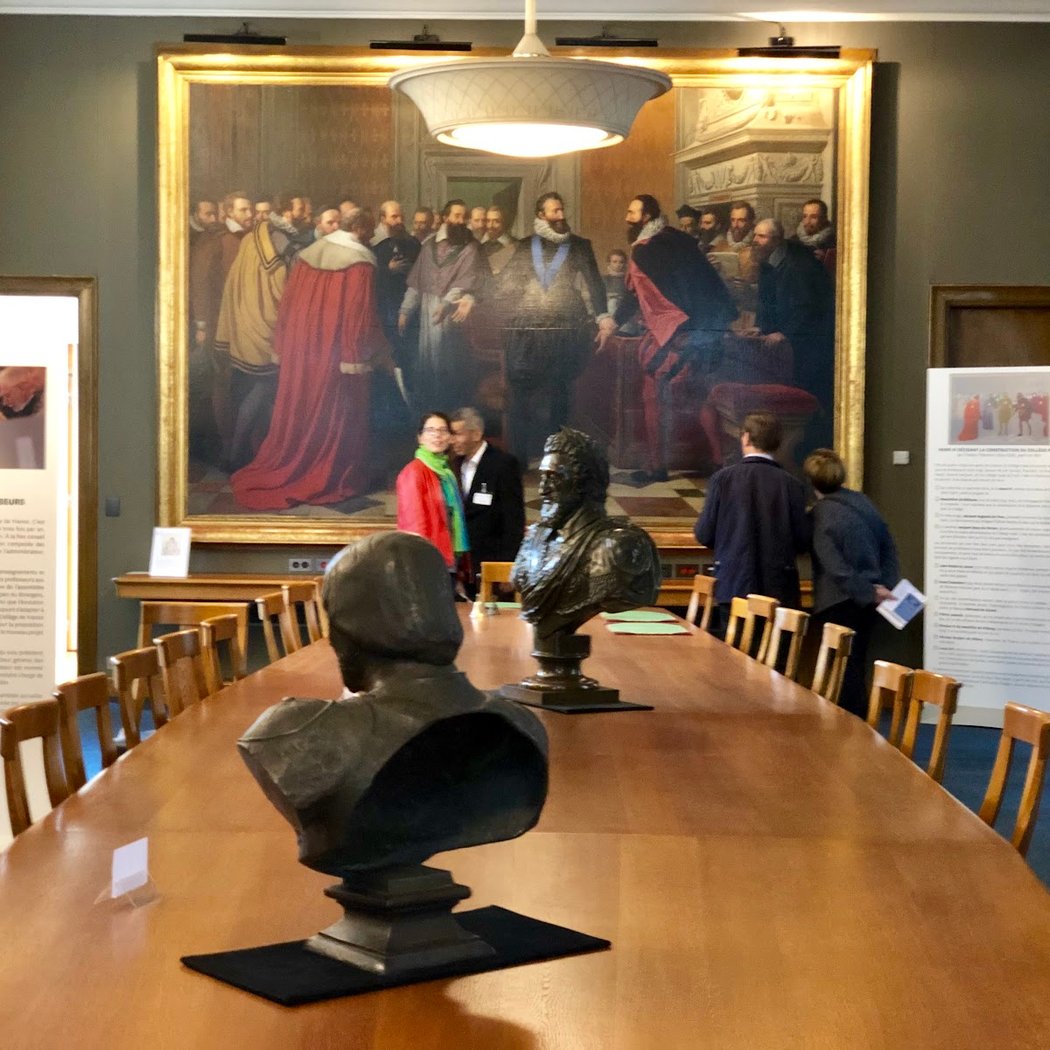 Visite guidée au collège de France 1