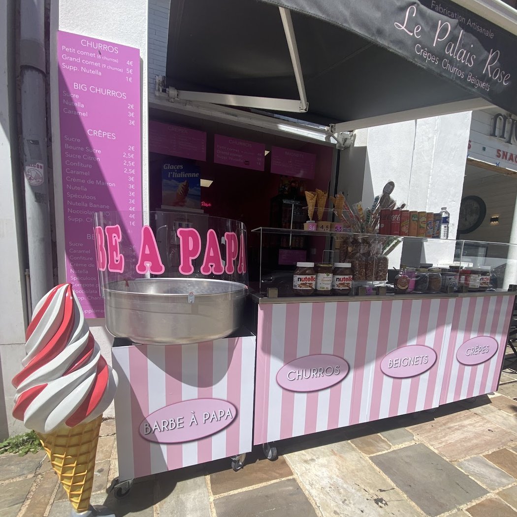 Le palais rose La baule Churros crêpes beignets 3