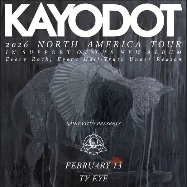 SAINT VITUS PRESENTS Kayo Dot, Corridor, Channel Vessel 1