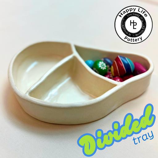 Thursday Night Social Pottery Project: Divided Tray 1