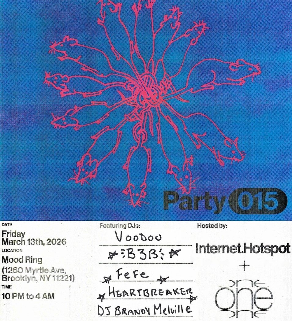 Oneoneone x Internet Hotspot Party 015: Friday the 13th Edition 1