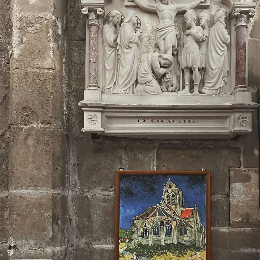 Exposition de peinture "L’Église Notre Dame d’Épiais-Rhus - Fleuron du Vexin" 1