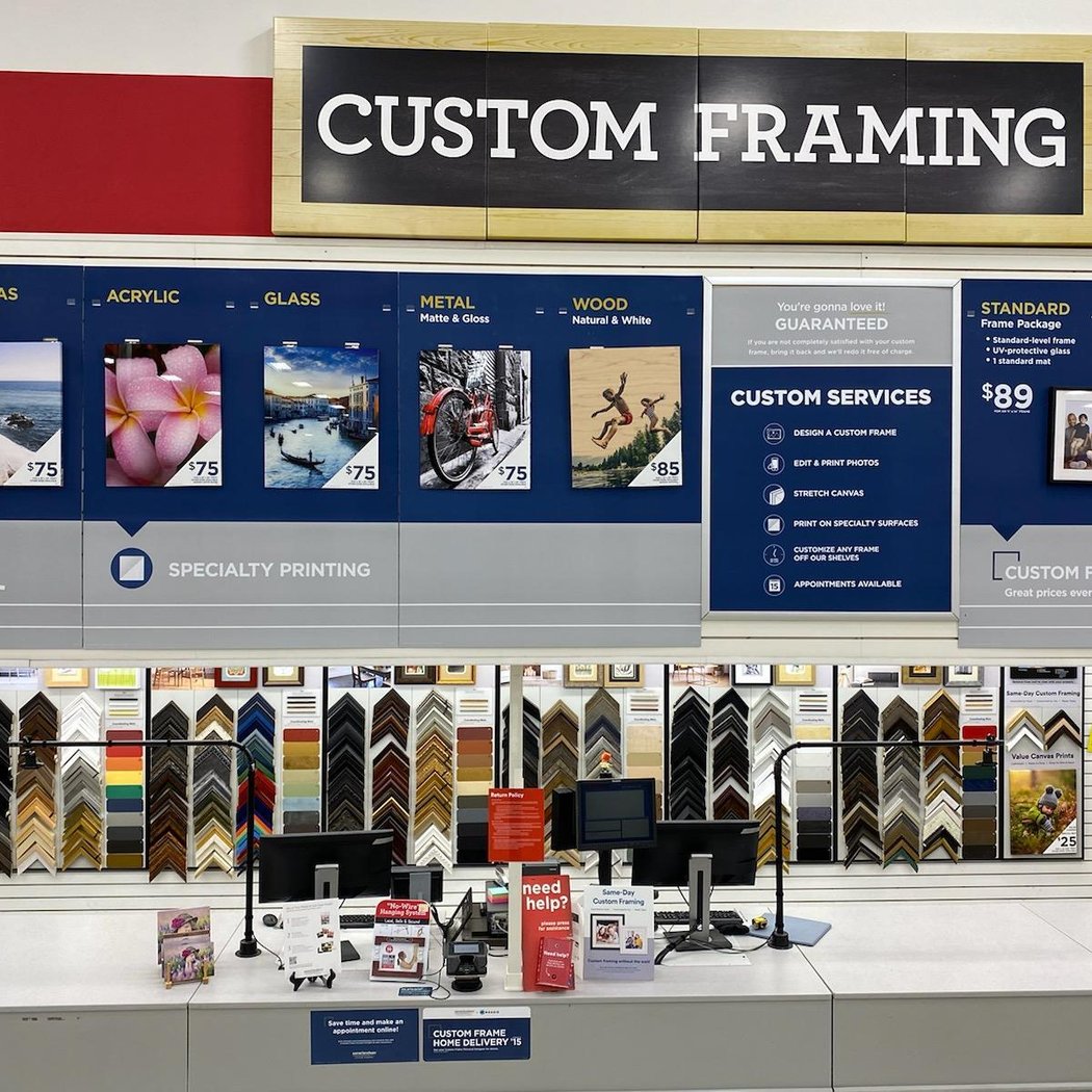 Michaels Custom Framing 1