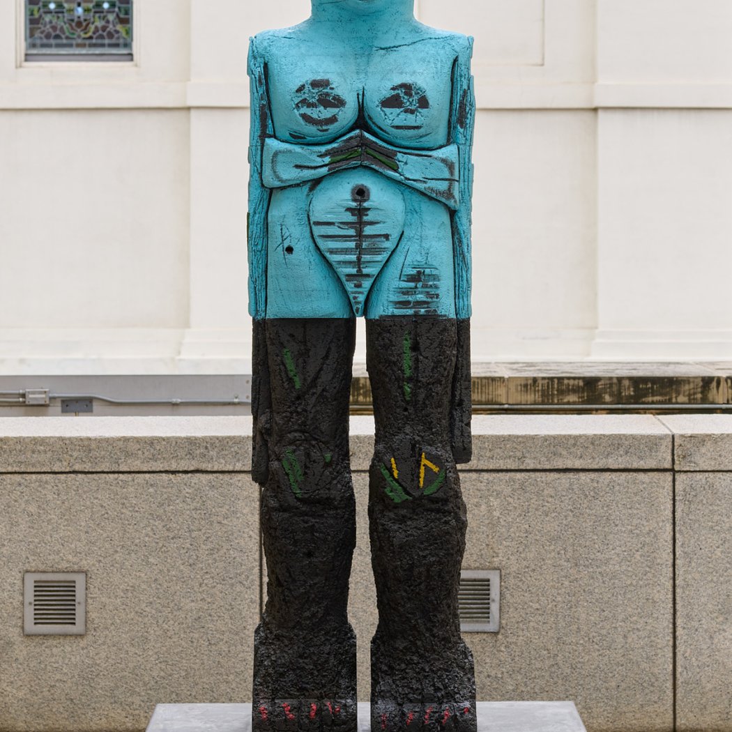 Huma Bhabha’s Receiver 1