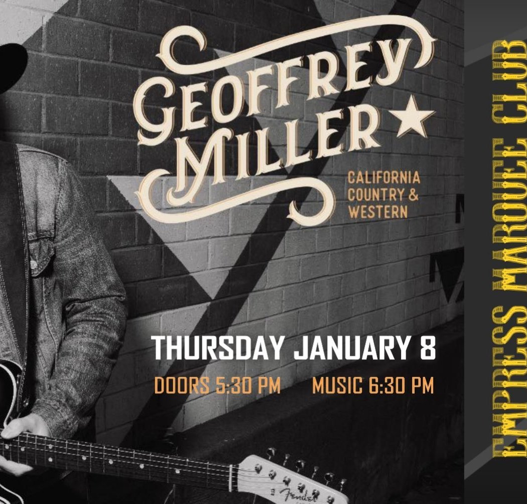 Geoffrey Miller Album Release Show: Everything That Sparkles 1