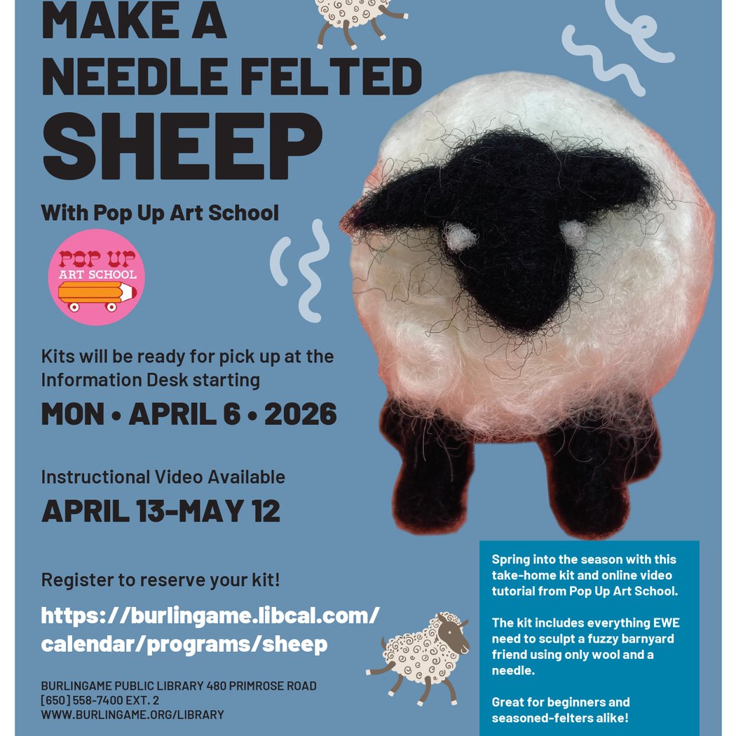 Make a Needle Felted Sheep with Pop Up Art School 1