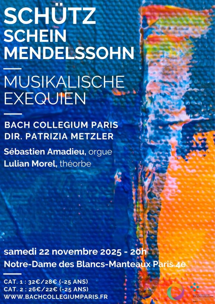 Concert Exéquies musicales par le Bach Collegium Paris 1