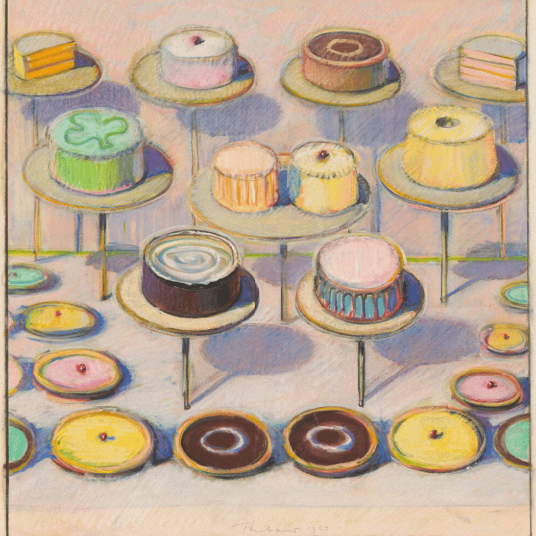 Wayne Thiebaud Pastels