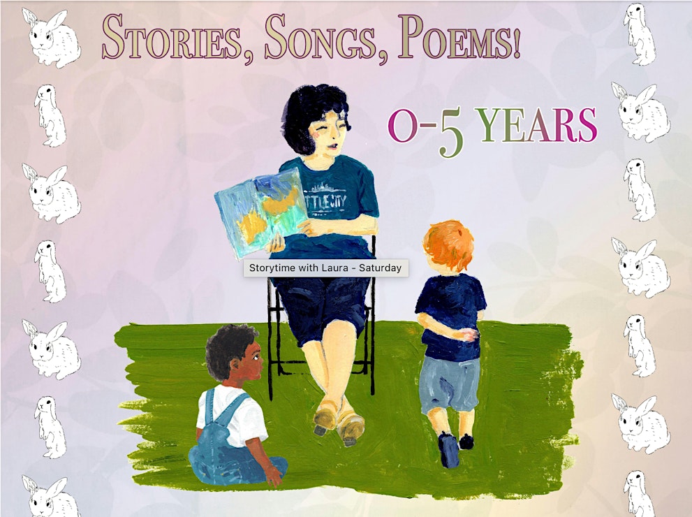 Storytime with Laura - Saturday 1
