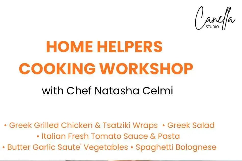 House-helpers Cooking Workshop - Partly hands on 1