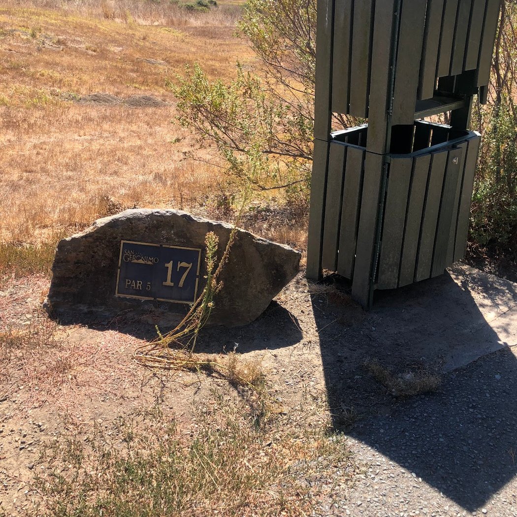 San Geronimo Golf Course: Scorecard 2