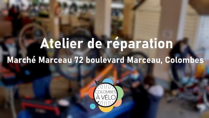 Atelier de réparation au marché Marceau