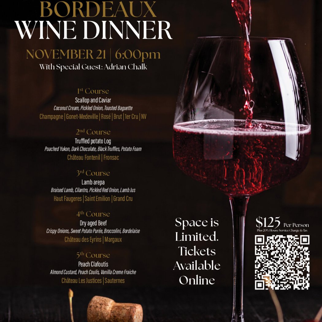 Bordeaux Wine Dinner 1