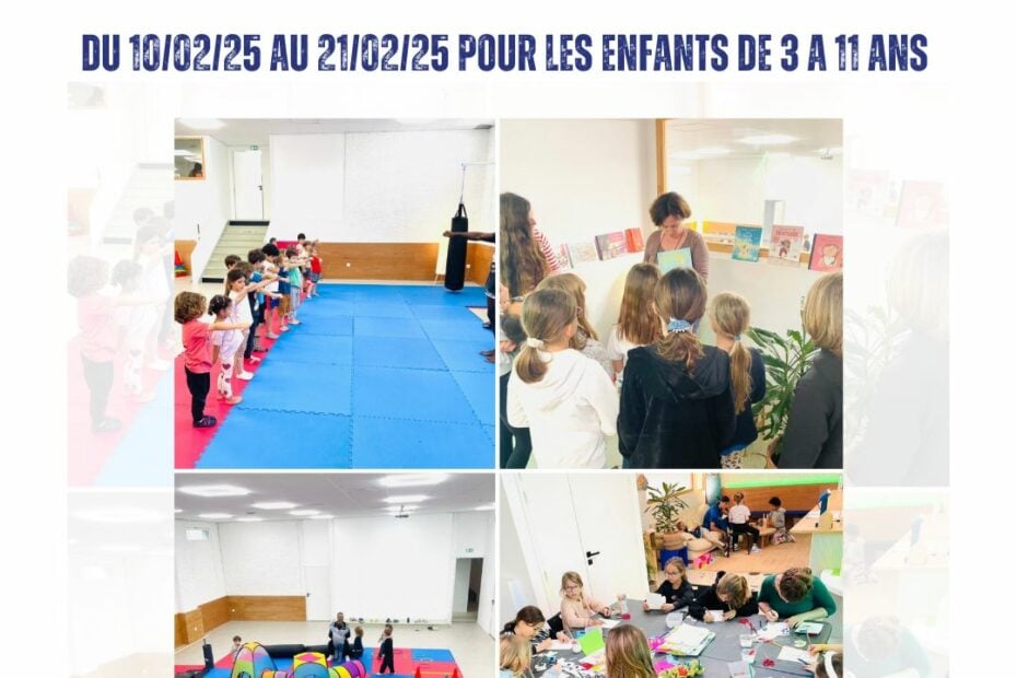 Stages multiactivités pour les enfants de 3 à 11 ans 1