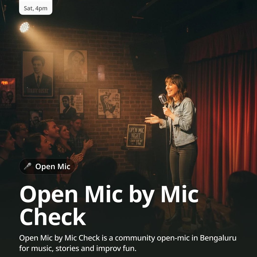 Open Mic by Mic Check 1