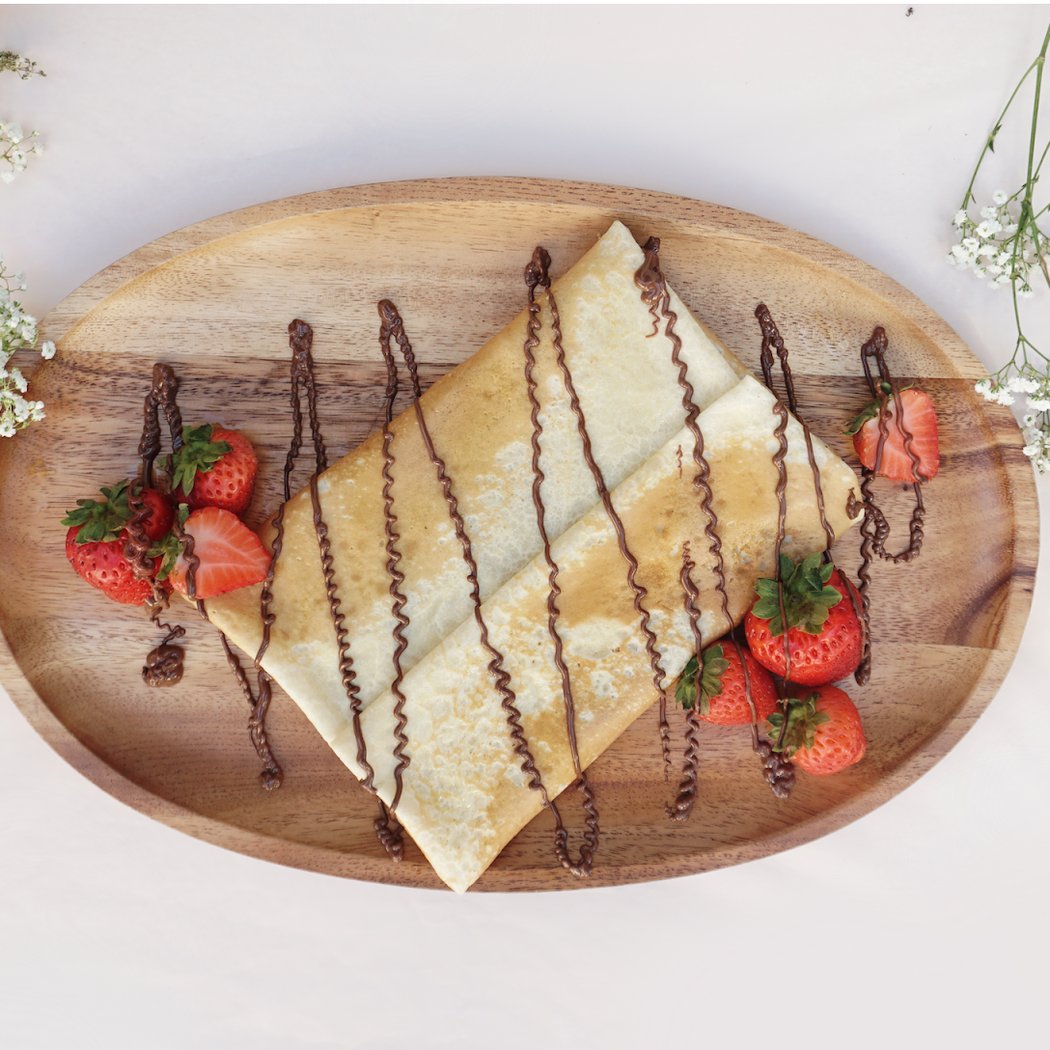 Honey Crepes (Regular, Vegan, Gluten-Free, Vegan/GDF, Buckwheat Crepes) 1