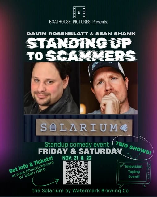 Scamming the Scammers - TV Comedy Special Taping 1