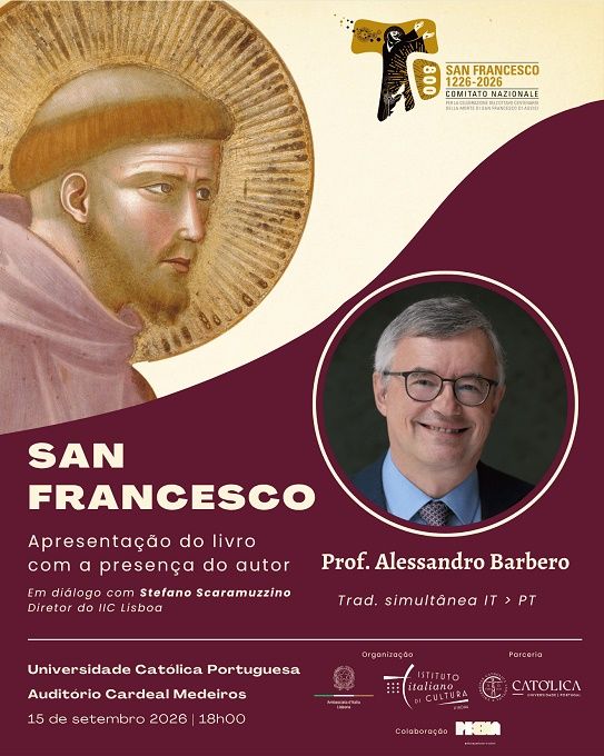 Apresentação do livro "San Francesco" com a presença do autor Alessandro Barbero 1