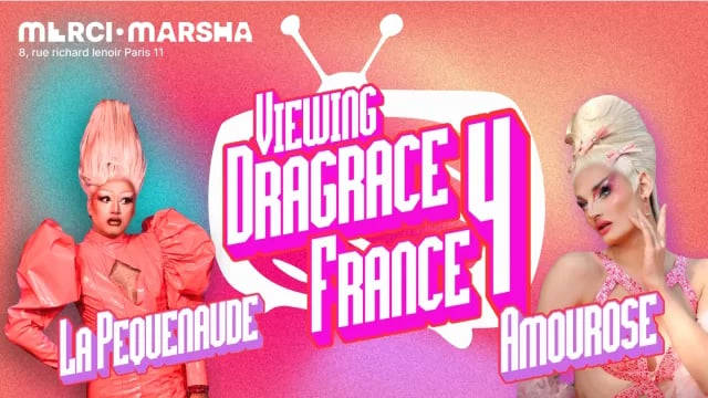 Viewing Dragrace France Saison 4 avec Amourose et La Pèquenaude !