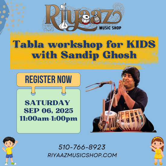 Tabla Workshop for Kids with Sandip Ghosh 1