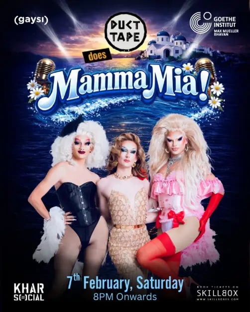 Duct Tape Does Mamma Mia! [Nostalgia, But Make It Drag.] 1