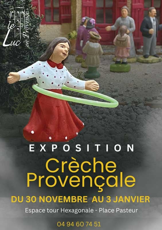 Exposition, crèche provençale de Noël 1