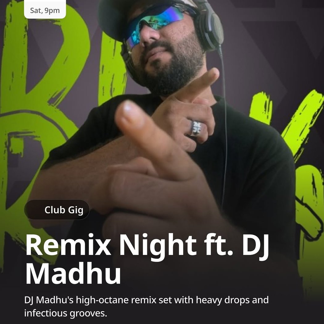 Remix Night ft. DJ Madhu 1