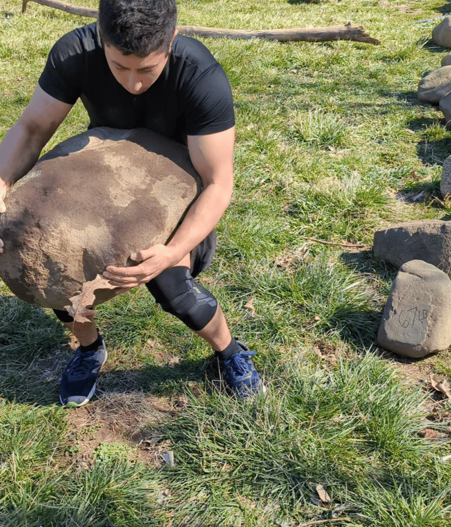 Public Stone Lifting Club Gym Outdoor 2
