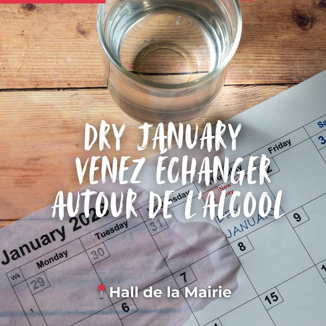 DRY JANUARY VENEZ ECHANGER AUTOUR DE L'ALCOOL 1