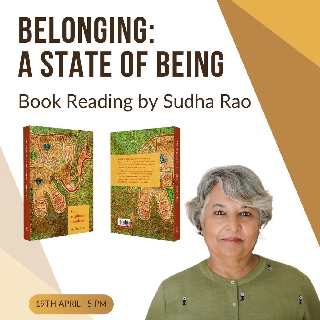 Book Reading Sudha Rao 1