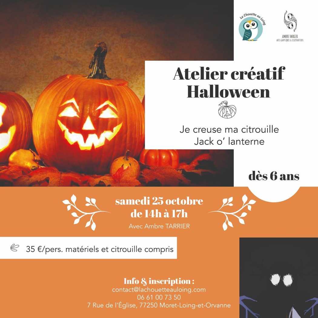 Atelier Halloween avec Ambre 1