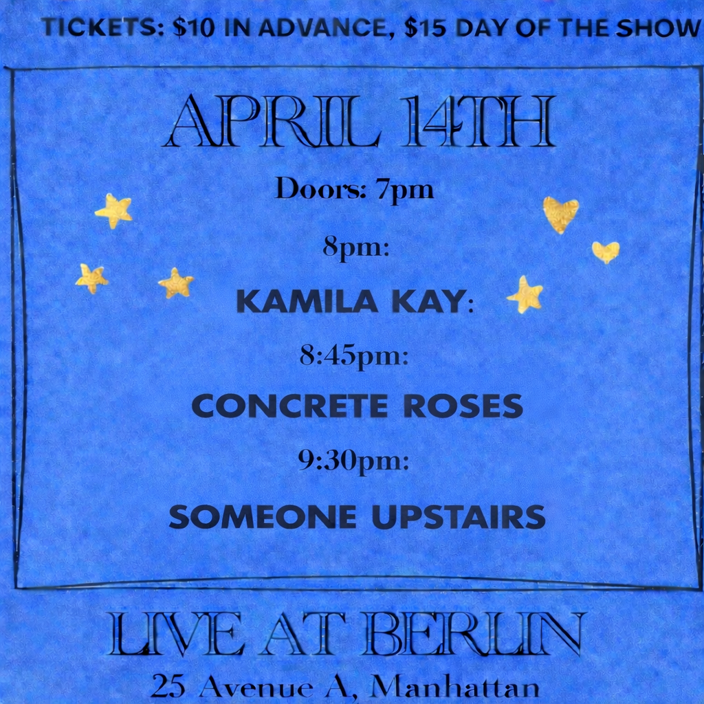 Someone Upstairs | Concrete Roses | Kamila Kay 1