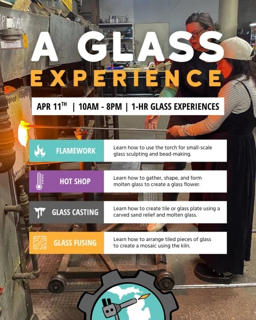 A Glass Experience Workshop - Make 'N’ Take 1