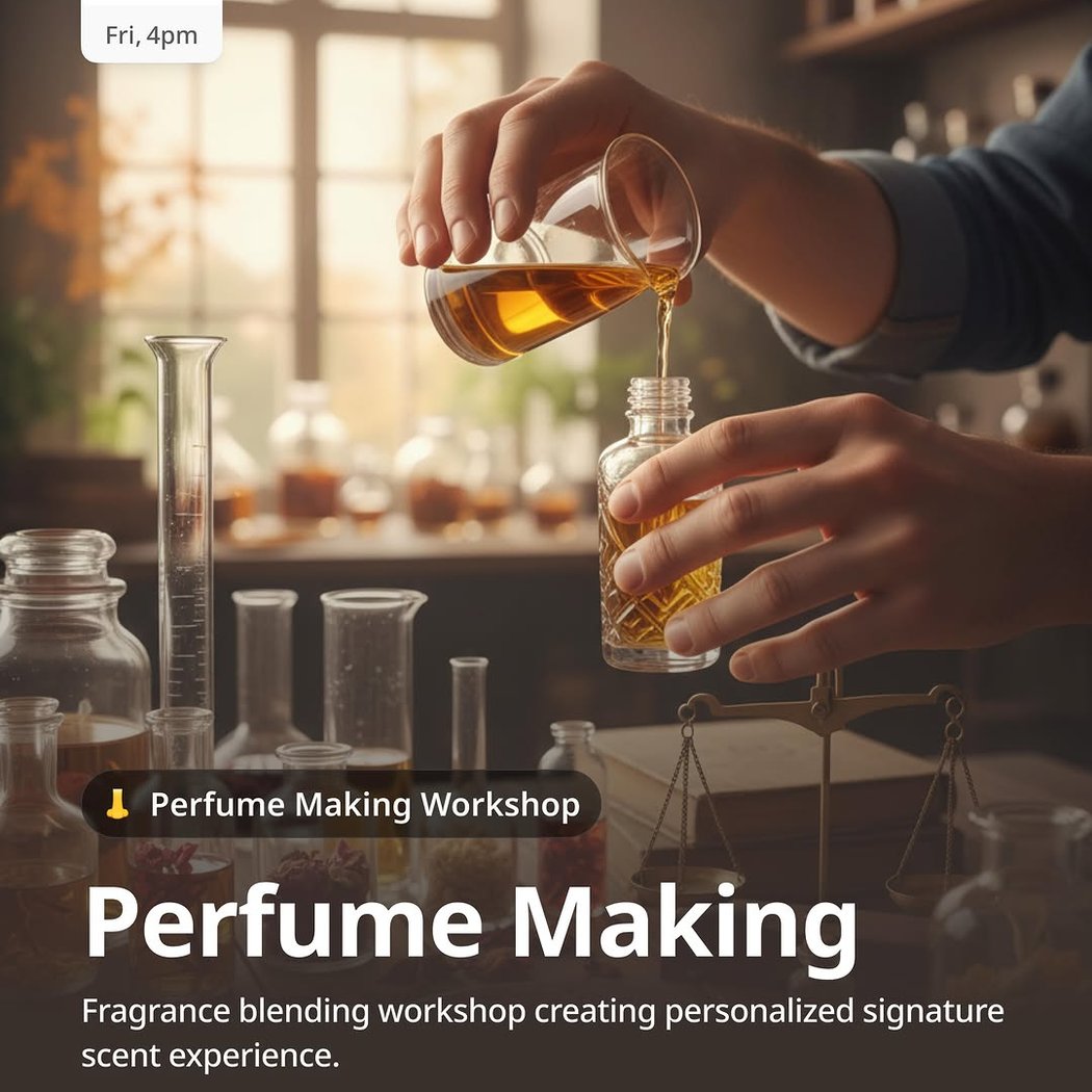Perfume Making Workshop 1