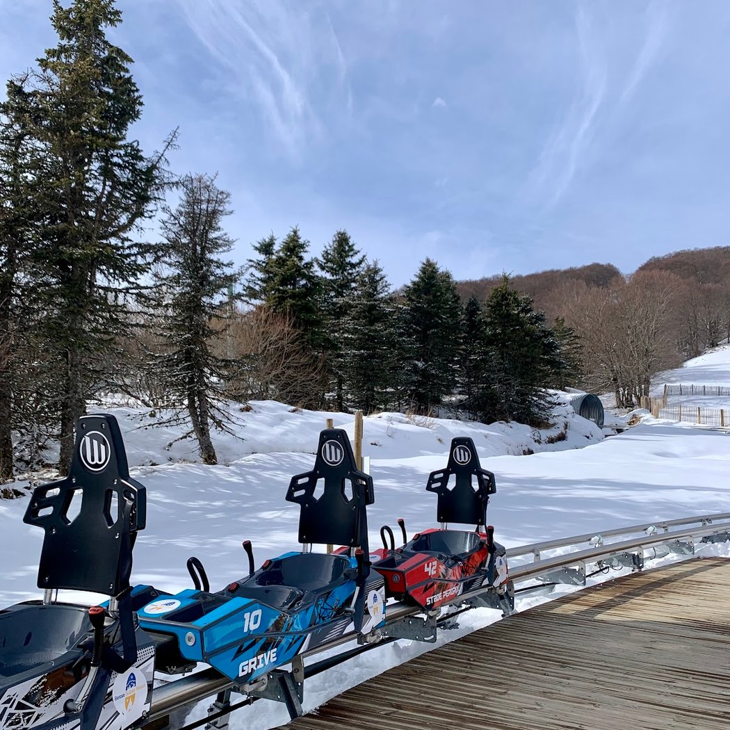 Super Coaster - Luge sur rails à Super-Besse 3