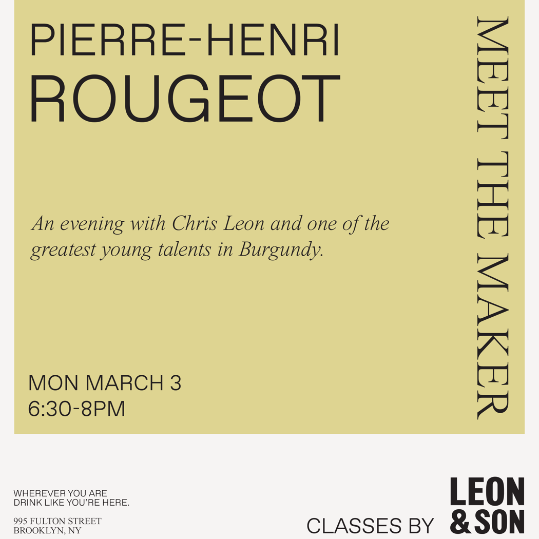 Meet the Maker: Pierre-Henri Rougeot 1