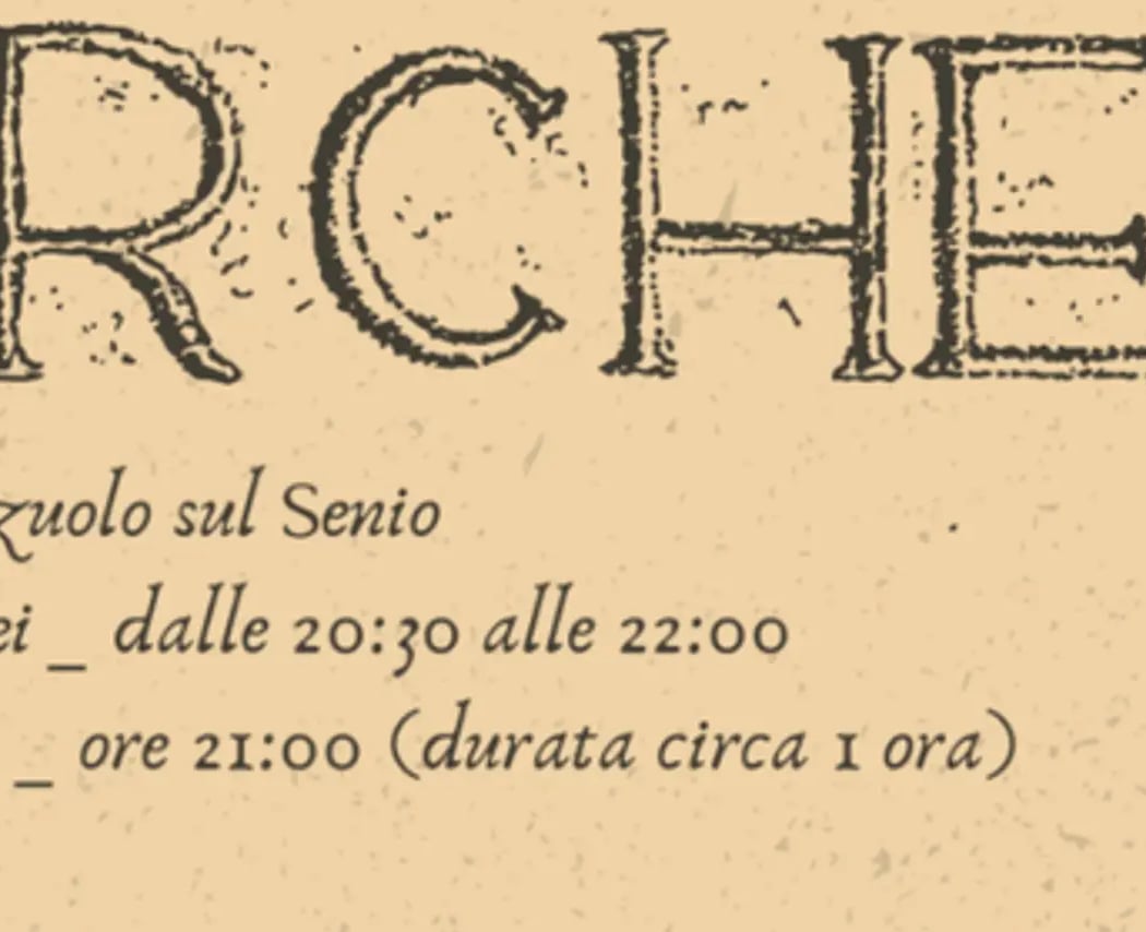 Archeo Night 1
