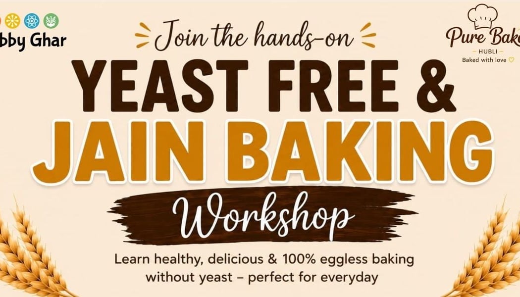 Yeast Free and Jain Baking Workshop 1