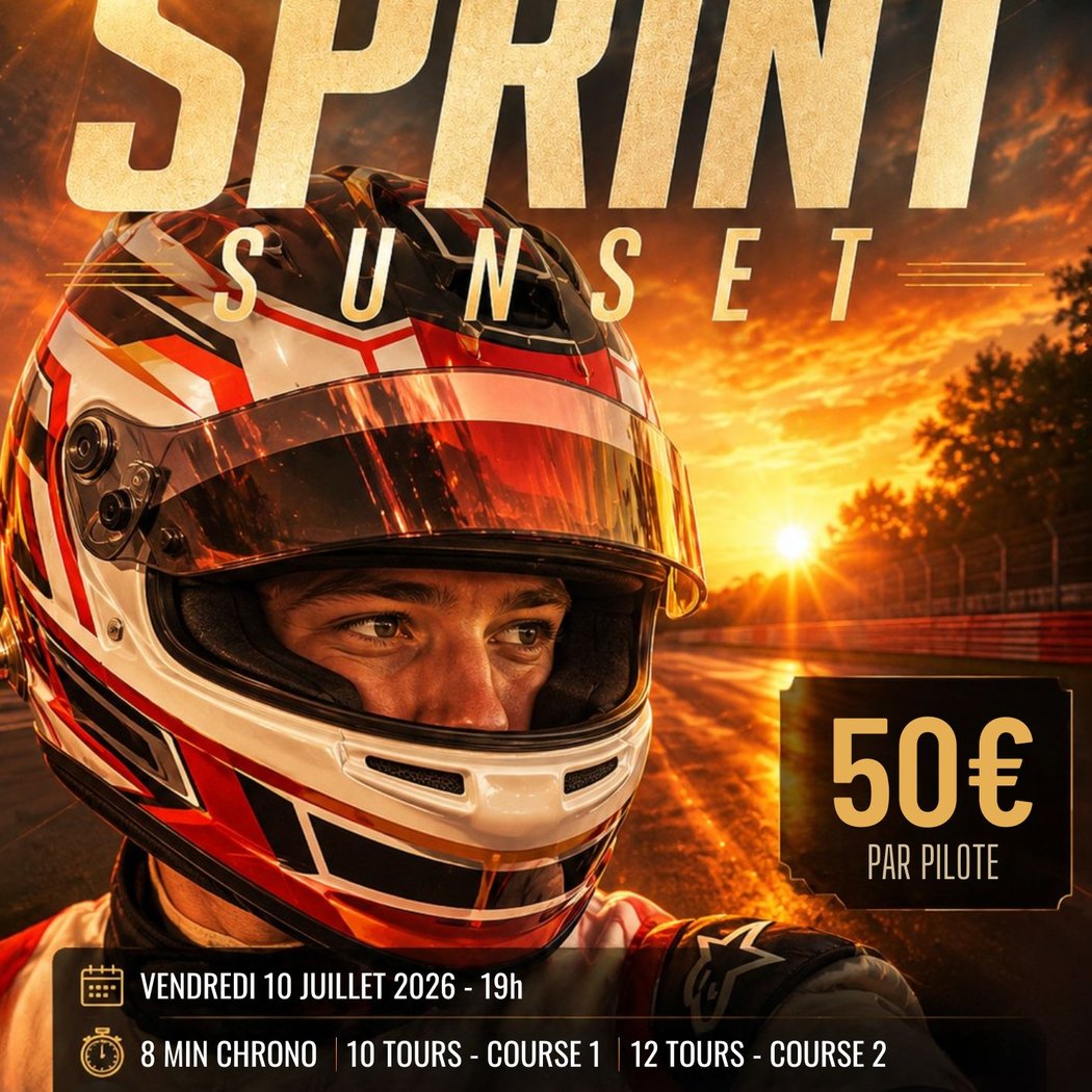 Sprint Sunset - Course Karting du soir 1