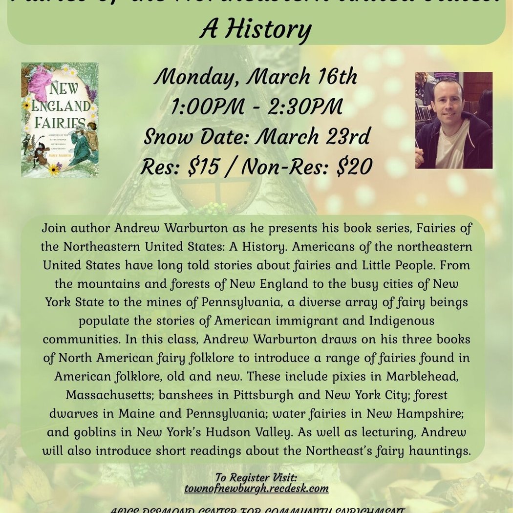 Fairies of the Northeastern United States: A History 1