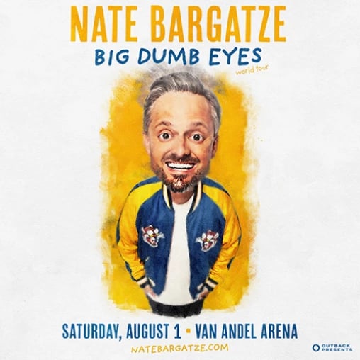 Nate Bargatze Big Dumb Eyes Tour