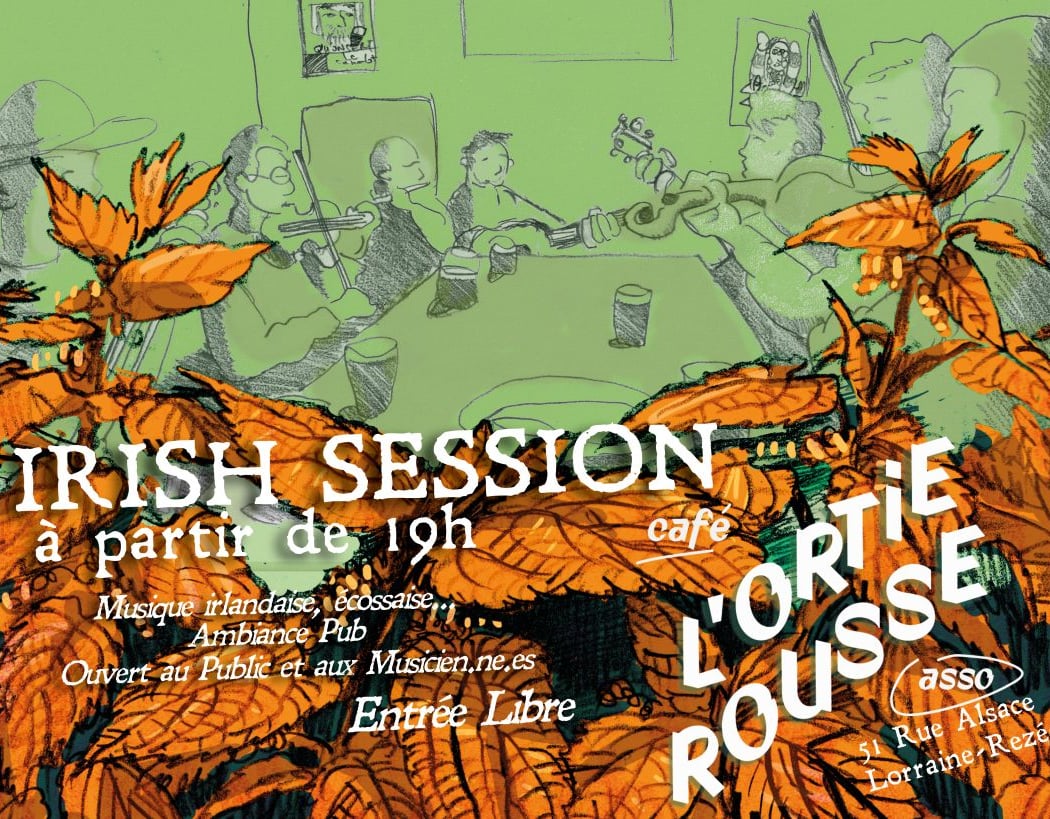 Session de musique irlandaise 1