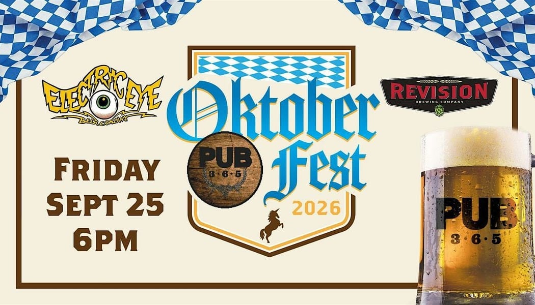 Oktoberfest Beer Dinner with Electric Eye Brewing & Revision Brewing
