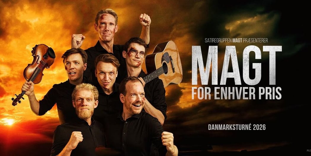 EKSTRA! Satiregruppen MAGT - MAGT FOR ENHVER PRIS - Tour 2026