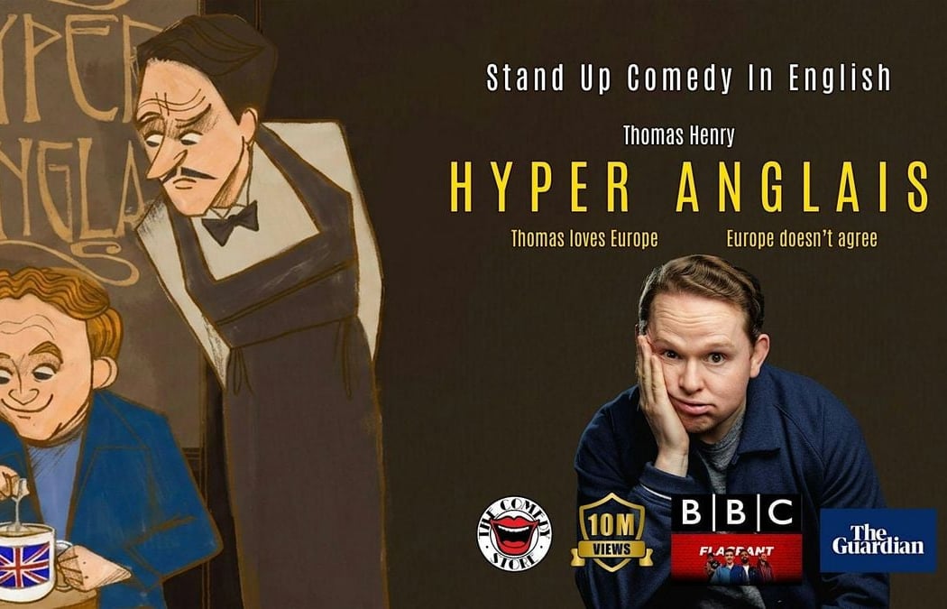 ENGLISH COMEDY COPENHAGEN - Thomas Henry: Hyper Anglais