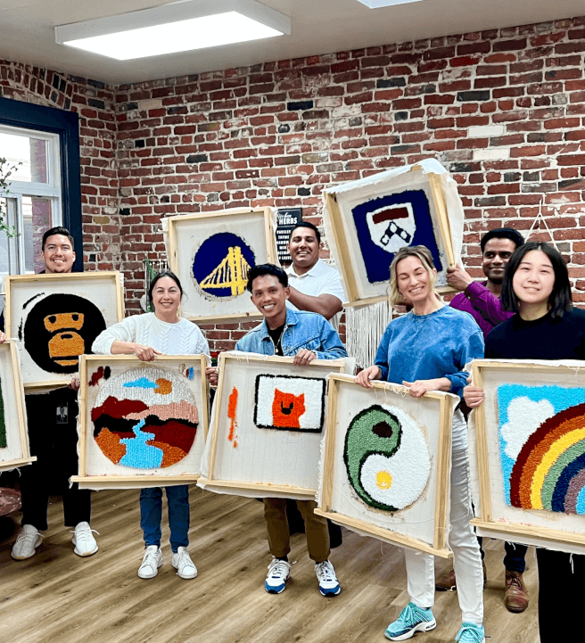 PERSONALIZED WALL ART OR RUG TUFTING WORKSHOP 1