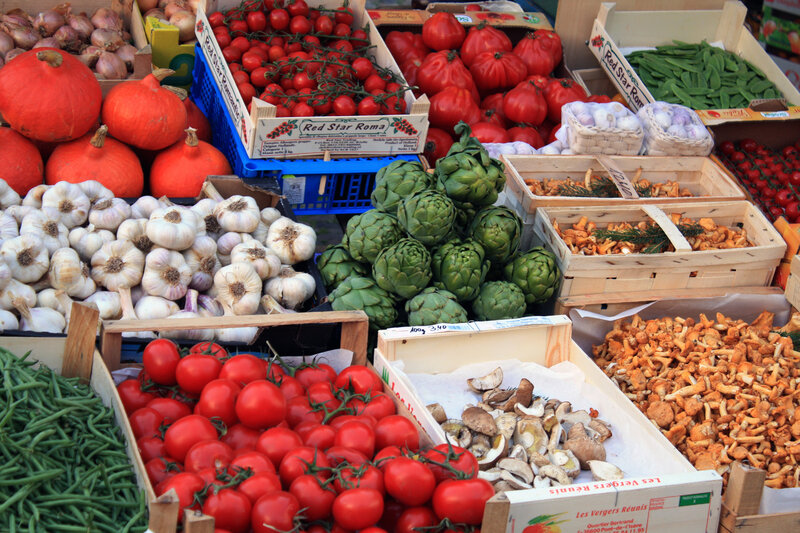 Wochenmarkt am Quarree Wandsbek 1