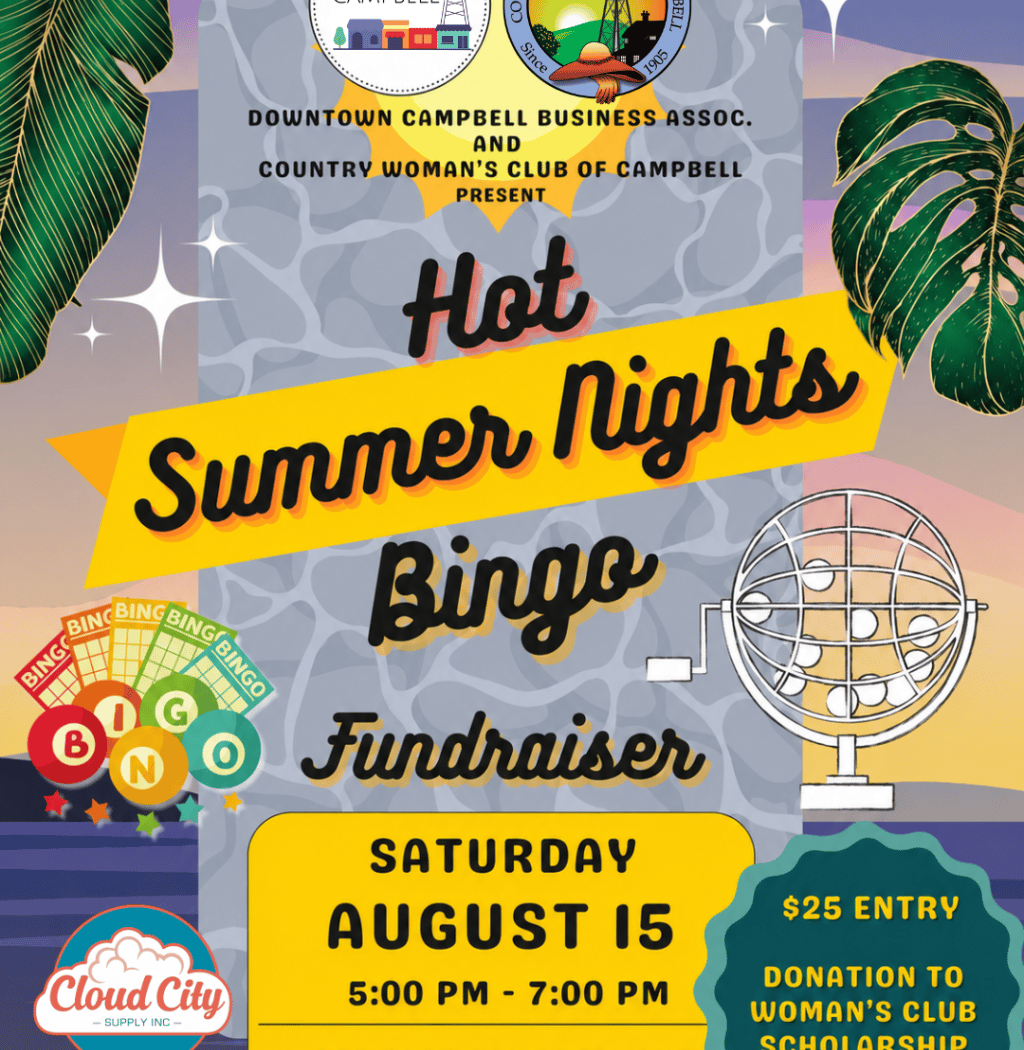 Hot Summer Nights Bingo 2026 1