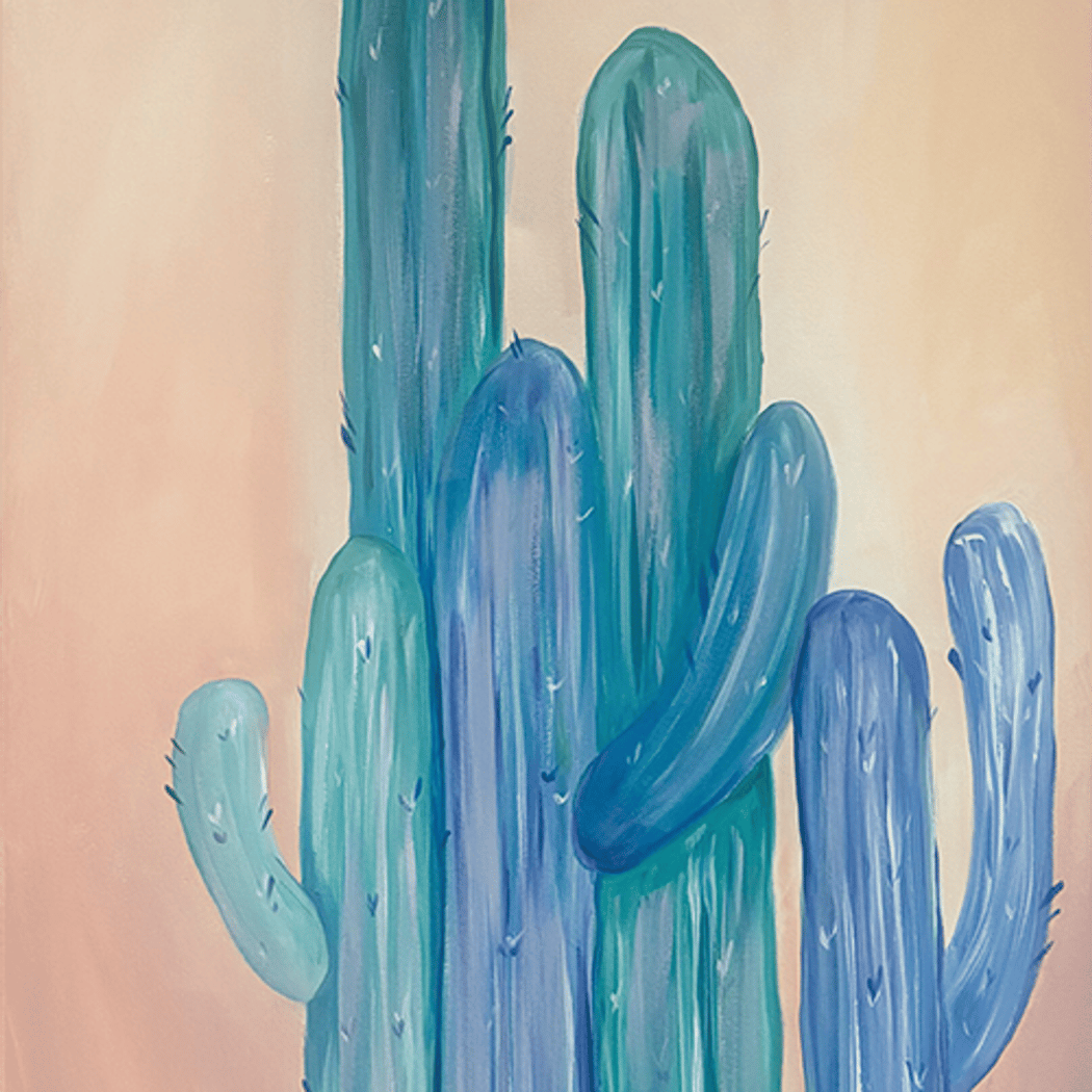 Cactus Pastel 3